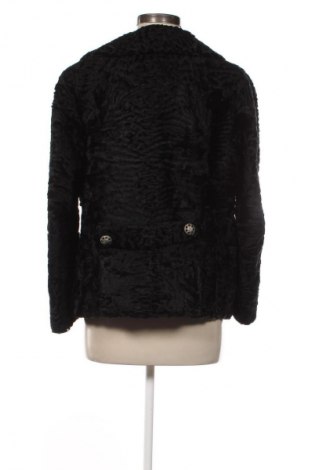 Дамско кожено палто Unbranded, Размер L, Цвят Черен, Цена 93,56 €