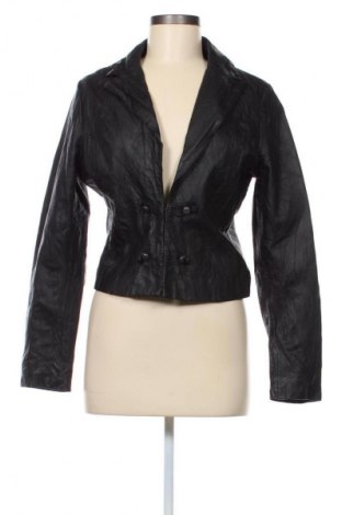 Дамско кожено яке Jbc, Размер L, Цвят Черен, Цена 20,45 €