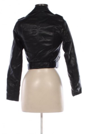 Damen Lederjacke Pull&Bear, Größe XS, Farbe Schwarz, Preis € 21,99