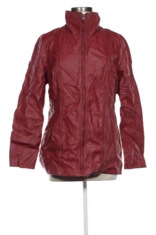 Дамско кожено яке Unbranded, Размер M, Цвят Червен, Цена 9,71 €