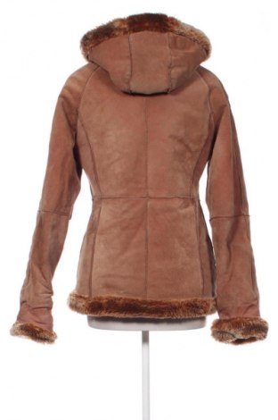 Damska kurtka skórzana Unbranded, Rozmiar M, Kolor Brązowy, Cena 221,73 zł