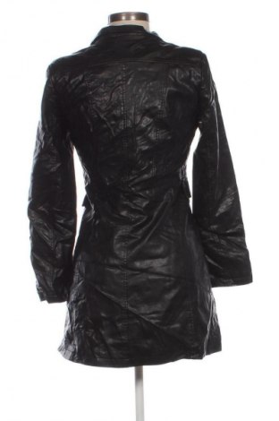 Дамско кожено яке Unbranded, Размер S, Цвят Черен, Цена 17,38 €