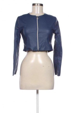 Dámská kožená bunda  Unbranded, Velikost L, Barva Modrá, Cena  319,00 Kč