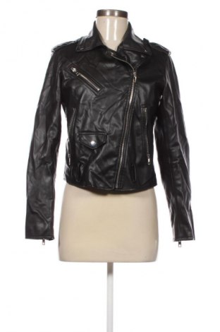 Dámská kožená bunda  Zara, Velikost M, Barva Černá, Cena  569,00 Kč