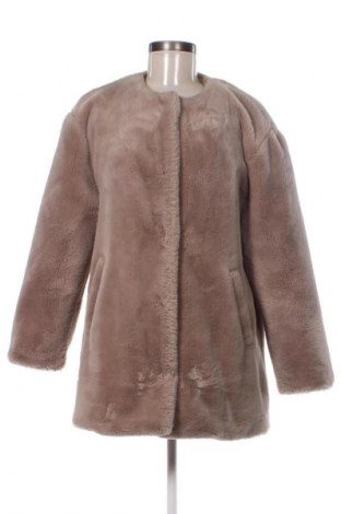 Damski płaszcz Zara, Rozmiar M, Kolor Beżowy, Cena 130,47 zł