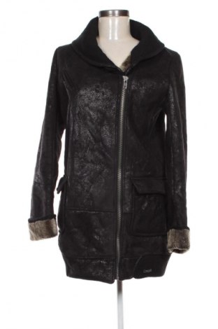 Γυναικείο μπουφάν Desigual, Μέγεθος M, Χρώμα Μαύρο, Τιμή 53,99 €