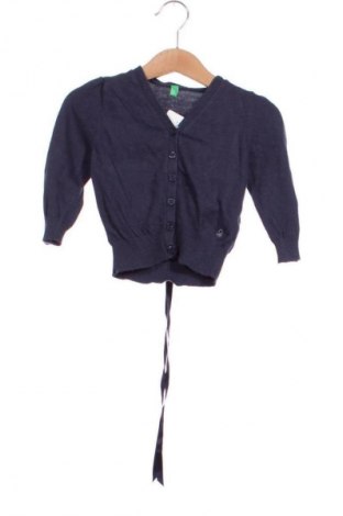 Kinder Strickjacke United Colors Of Benetton, Größe 18-24m/ 86-98 cm, Farbe Blau, Preis € 3,99