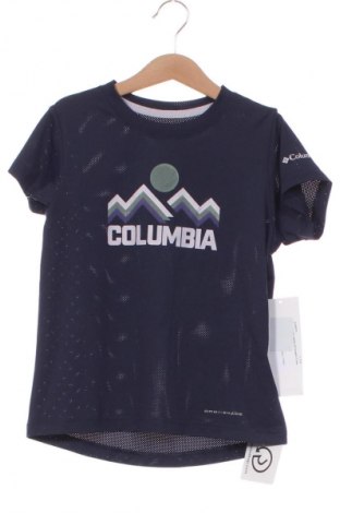 Παιδικό μπλουζάκι Columbia, Μέγεθος 7-8y/ 128-134 εκ., Χρώμα Μπλέ, Τιμή 23,99 €