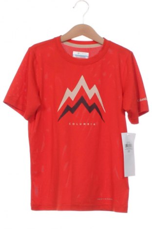 Dziecięcy T-shirt Columbia, Rozmiar 7-8y/ 128-134 cm, Kolor Pomarańczowy, Cena 52,99 zł