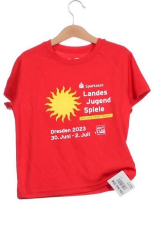 Kinder T-Shirt Fruit Of The Loom, Größe 2-3y/ 98-104 cm, Farbe Rot, Preis 1,99 €