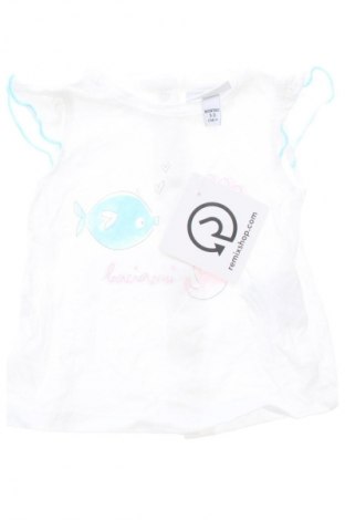 Dziecięcy T-shirt Oviesse, Rozmiar 1-2m/ 50-56 cm, Kolor Biały, Cena 6,99 zł