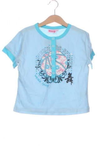Kinder T-Shirt Unbranded, Größe 6-7y/ 122-128 cm, Farbe Blau, Preis 7,84 €