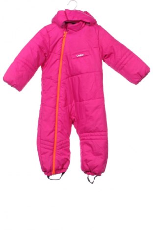 Dziecięcy kombinezon do uprawiania sportów zimowych Wedze, Rozmiar 18-24m/ 86-98 cm, Kolor Różowy, Cena 49,99 zł