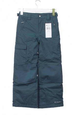 Kinderhose für Wintersport Columbia, Größe 7-8y/ 128-134 cm, Farbe Grün, Preis 58,99 €