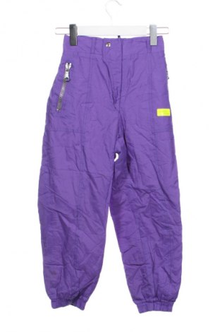 Spodnie dziecięce do sportów zimowych Unbranded, Rozmiar 7-8y/ 128-134 cm, Kolor Fioletowy, Cena 65,99 zł