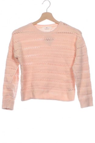 Детски пуловер H&M, Размер 8-9y/ 134-140 см, Цвят Розов, Цена 6,13 €
