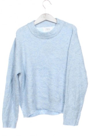 Kinderpullover Zara, Größe 11-12y/ 152-158 cm, Farbe Blau, Preis € 8,99