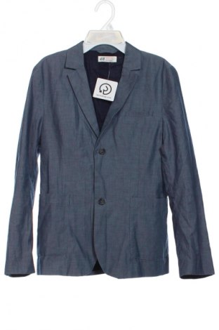 Sacou pentru copii H&M, Mărime 12-13y/ 158-164 cm, Culoare Albastru, Preț 28,99 Lei