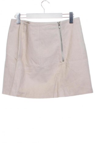 Skórzana spódnica H&M, Rozmiar XL, Kolor Beżowy, Cena 40,99 zł