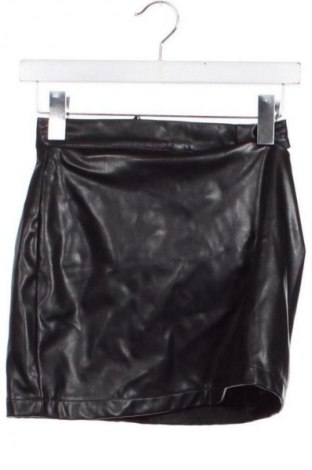 Lederrock H&M Divided, Größe XXS, Farbe Schwarz, Preis 2,99 €