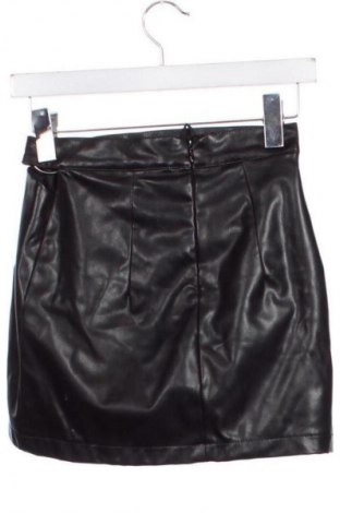 Lederrock H&M Divided, Größe XXS, Farbe Schwarz, Preis 2,99 €