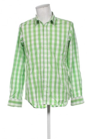 Herrenhemd Batistini, Größe L, Farbe Grün, Preis 3,99 €