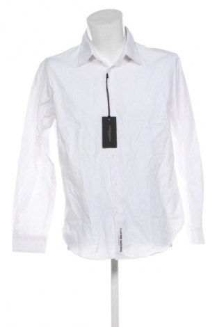 Męska koszula Costume National, Rozmiar L, Kolor Biały, Cena 211,99 zł