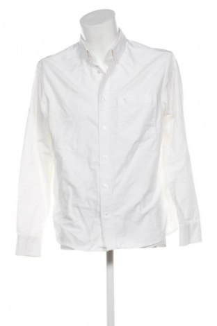 Ανδρικό πουκάμισο H&M, Μέγεθος M, Χρώμα Λευκό, Τιμή 8,99 €