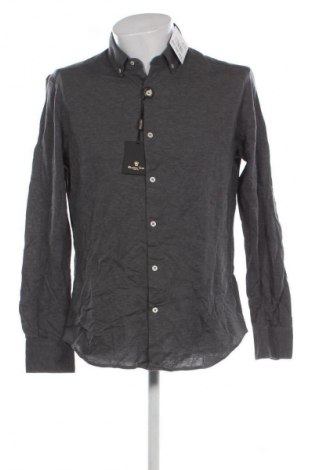 Herrenhemd Massimo Dutti, Größe L, Farbe Grau, Preis 41,99 €