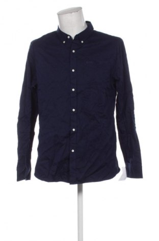 Herrenhemd Superdry, Größe XXL, Farbe Blau, Preis 32,99 €