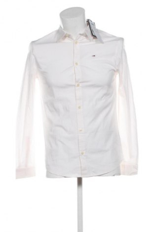 Ανδρικό πουκάμισο Tommy Jeans, Μέγεθος S, Χρώμα Εκρού, Τιμή 20,99 €