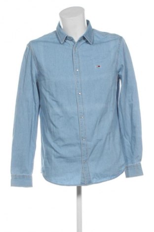Мъжка риза Tommy Jeans, Размер M, Цвят Син, Цена 27,60 €