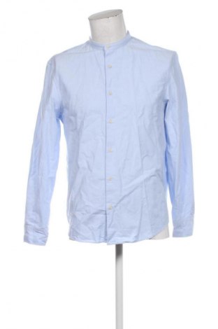 Мъжка риза Zara, Размер M, Цвят Син, Цена 17,38 €