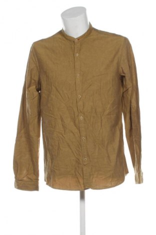 Herrenhemd Zara, Größe L, Farbe Gelb, Preis € 10,99