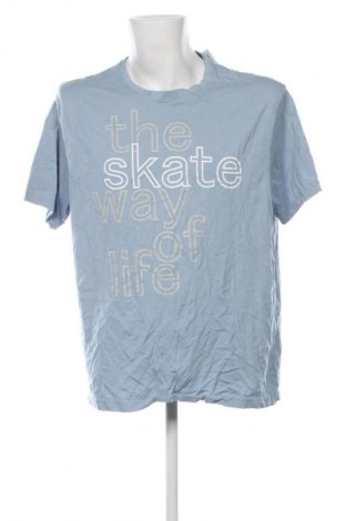 Tricou de bărbați Angelo Litrico, Mărime XXL, Culoare Albastru, Preț 41,99 Lei