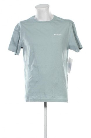 Ανδρικό t-shirt Columbia, Μέγεθος M, Χρώμα Μπλέ, Τιμή 23,99 €
