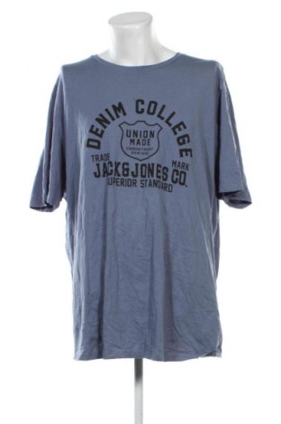 Мъжка тениска Jack & Jones, Размер 5XL, Цвят Син, Цена 8,69 €