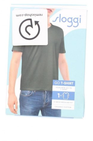 Férfi póló Sloggi, Méret S, Szín Zöld, Ár 6 619 Ft