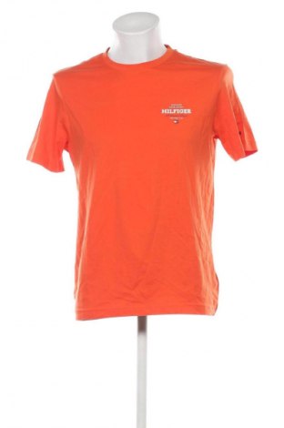 Мъжка тениска Tommy Hilfiger, Размер M, Цвят Оранжев, Цена 35,27 €