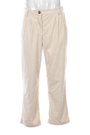 Pánské kožené kalhoty  Unbranded, Velikost M, Barva Béžová, Cena  139,00 Kč