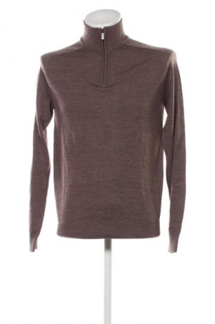 Férfi pulóver Bruun & Stengade, Méret M, Szín Barna, Ár 19 089 Ft