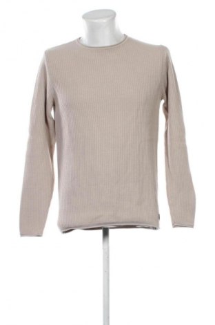 Herrenpullover Jack & Jones, Größe L, Farbe Beige, Preis € 15,99
