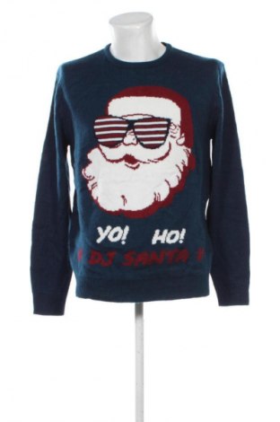 Pánský svetr  Montego, Velikost L, Barva Modrá, Cena  199,00 Kč