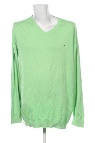 Pulover de bărbați Tommy Hilfiger, Mărime 4XL, Culoare Verde, Preț 409,98 Lei