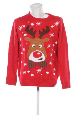 Мъжки пуловер Unbranded, Размер L, Цвят Червен, Цена 3,06 €