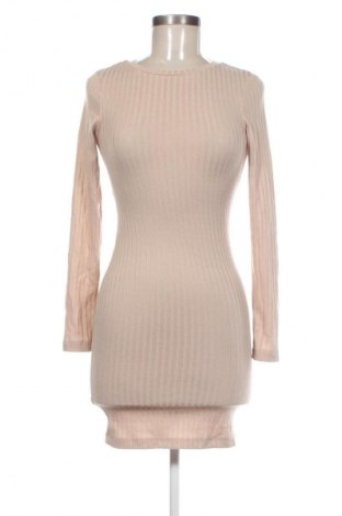 Šaty  NA-KD, Velikost XS, Barva Béžová, Cena  259,00 Kč