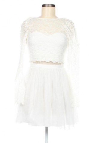 Sukienka Nly Trend, Rozmiar S, Kolor ecru, Cena 84,99 zł