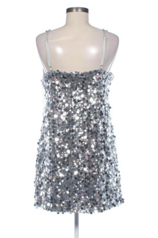 Рокля Pieces, Размер M, Цвят Сребрист, Цена 18,38 €