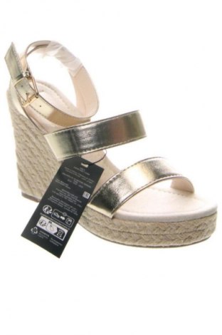 Σανδάλια ONLY, Μέγεθος 38, Χρώμα Χρυσαφί, Τιμή 19,99 €