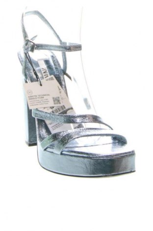 Σανδάλια Zara, Μέγεθος 37, Χρώμα Μπλέ, Τιμή 31,03 €